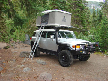 Pop Up Auto Hard Shell Truck Lều không khí cho phép đi du lịch cắm trại