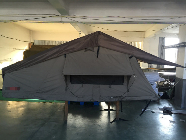 Canvas Off Road 4x4 Mái trên cùng Lều một lớp TL19 cho cắm trại ngoài trời