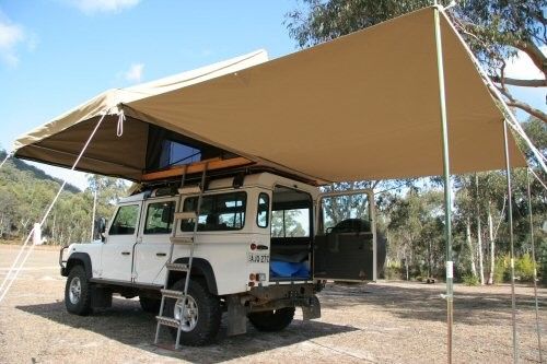Lều cắm trại trên mái nhà UV 50+, Lều gắn trên xe jeep Thiết kế thời trang