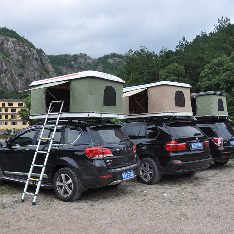 Off Road Adventure Cắm trại bằng sợi thủy tinh Vỏ cứng trên mái lều HG125
