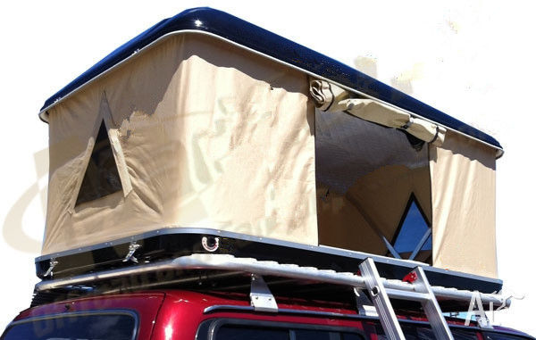 Lều ô tô hai lớp tự động cứng, lều trên mái 3 người tùy chỉnh in